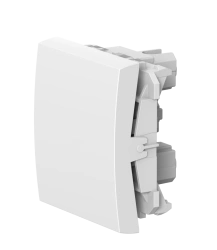 Caduceus Aling Mode 10A 250V Hidden Installation Switch, 2M, White, Art. 6572.0