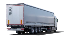 BONUM 914296 Trailer with Tarpaulin Cover and Rear Doors