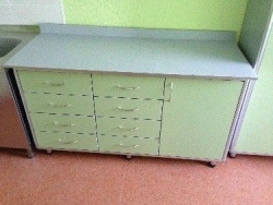 Laboratory Table TV-SLT-08.01 with Anodized Aluminum Frame