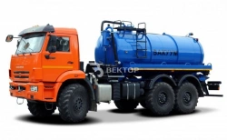 Vacuum Tank Truck MB 4681A2-40 on KAMAZ 43118 Chassis