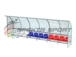 Comfortable and Stylish Player and Referee Cabin for 12 Seats