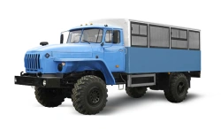 Specialized Passenger Transport Vehicle SPCTS Ural 32552-75 with Cab Type "4320