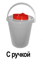 Universal Container for Collection, Storage, Transport, and Disposal of Sharp Waste MK-01