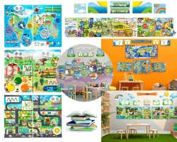 Educational Busy Board Set for Children's Development - IO-478 & IO-479