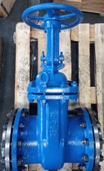 Steel Wedge Gate Valve with Rising Spindle and Handwheel PN 2.5 MPa DN 150