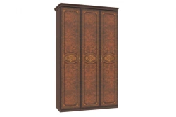 Classic LD.637230.000 Three-Door Wardrobe (Walnut)