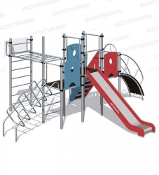Children's Play Complex for Thematic Games and Physical Development - Romana 101.92.00