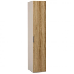 SOHO Modular Furniture FCG-02.DS/DT Wardrobe with 1 Door (Oak Finish)