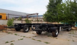 Sliding Platform Trailer 83433E with Removable Sides and Rear Swing Doors