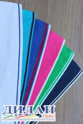 Elastic Knit Fabric for Cuffs, 50% Cotton, 50% Polyester