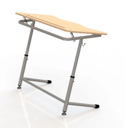 Premier Student Desk with Adjustable Tabletop Angle, Model C-20