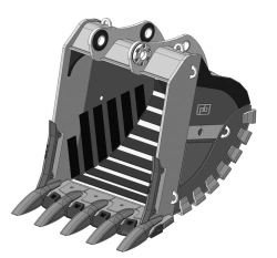 Heavy-Duty Rock Bucket RDX-123.24-H1