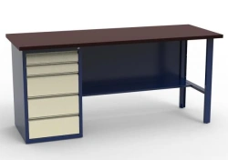 Single-column Workbench with Laminated Plywood Top - SV-1T.05.00.19.FL