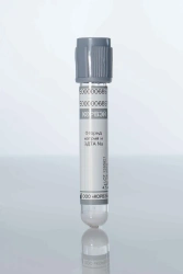 Vacuum Blood Collection Tubes with Sodium Fluoride and EDTA, Plastic, 13x100 mm, 6.5 ml