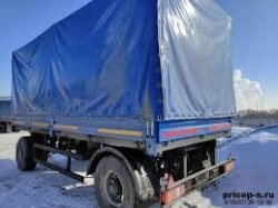 Flatbed Trailer 589212 with PLANET Axles 1201/1202-2410002 and KAMA Tires