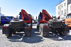 Special Truck with Crane Manipulator, Ural 4320-4971-78 GIRD