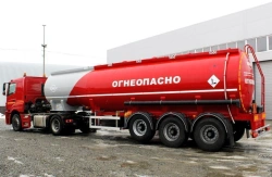 Aluminum or Steel Tank Semi-Trailer for Light Oil Products BONUM 914210