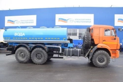 Food Liquid Tanker UZST Model UZST03 on KAMAZ 43118-A5 Chassis