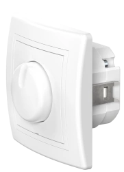 CADUCEUS ALING PRESTIGE Dimmer Switch for LED Lighting, 1-100W, 230V, Universal, White, Art. 6