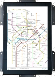 Interactive Information Monitor Block for Metro Systems BIIМ DTGA.467249.014