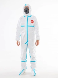 Medical Protective Coverall made of Non-Woven Material (100% Polyethylene) Size S - XXXL