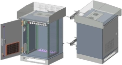 Outdoor Telecommunications Cabinet SHU-P/S-15U 650x1000x600 IP55