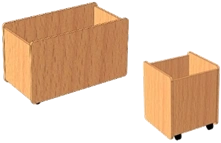 Mobile Toy Box for Kids Model YashI1, YashI2