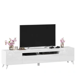Brooklyn TV Stand 2000 (White Gloss, Model LD.685030.000 M)