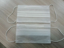 Disposable Non-Sterile Medical Mask 4-Layer Surgical 17.5x9.5 cm, White