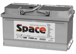 Lead Acid Starter Battery for Internal Combustion Engines 12V Space 6ST-74VLA LB3