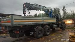 Multi-functional Special Hydraulic Loading Crane Truck Ural 4320 KMA U0K00G-4L150