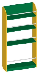 Sports Hall Storage Rack for Sports Equipment Art. S.04.27