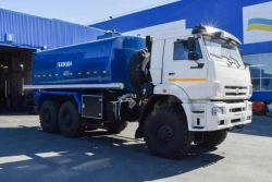 Food Liquid Tank Truck UZST03 6620-30 on KAMAZ 43118-50