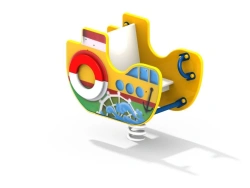 Spring Rocker in the Shape of a Steamboat - DIO 4.03