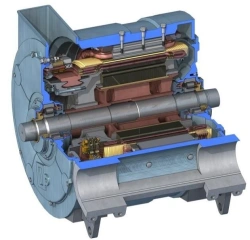 NTK-650 Pulsating Current Traction Electric Motor