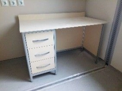 Laboratory Table with Left Cabinet TV-SLTL-02.01