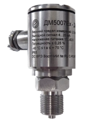 Pressure Sensor for Absolute and Gauge Measurements DM5007Ex