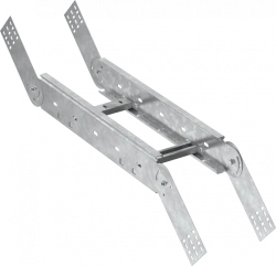 Vertical Pivot Joint Stair Ladder CPV06-4-80-600-HDZ for Cable Routing
