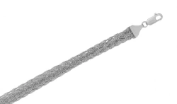 White Gold Necklace 585 0.25mm 65cm 27.2g Model NH18-086A-3