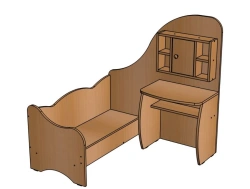 Children's Play Furniture Set "Aibolit" No. 1/NIM33