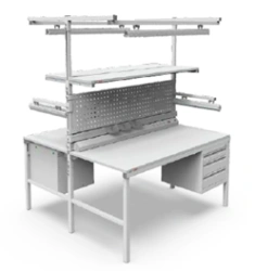 Industrial Metal Furniture Series OSTROV with Additional Equipment Model SNP0