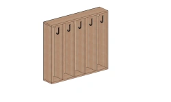 Wall-Mounted Towel Rack for Children's Bathrooms GM 31.09.13.149.002.22.00