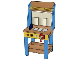 Master Corner "Skilled Hands" M78 for Preschool Games