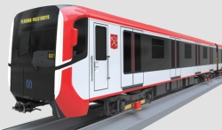 Double Leaf External Sliding Doors for Metro Cars