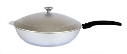 Aluminum Cast Frying Pan 260/60mm Kukmara with Removable Handle