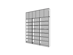 Three-Section Rack ST-11