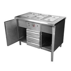 Electric Food Warmer for Main Dishes MES-2I-80