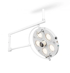 Medical LED Surgical Light with Ceiling Mount (Single Dome, 5 Modules)