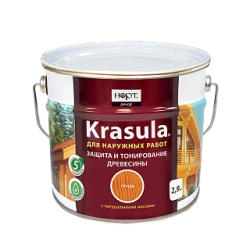 KRASULA Protective and decorative composition for fireproof coatings oak 0,85kg jar