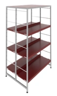 Metal Shelf Unit 900x570x1152 mm - 3 Shelves